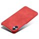 Защитный чехол Deexe Leather Back Cover для Samsung Galaxy A05 (A055) - Red. Фото 3 из 4