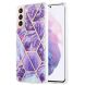 Защитный чехол Deexe Marble Pattern Samsung Galaxy S21 Plus (G996) - Light Purple. Фото 1 из 4