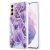 Защитный чехол Deexe Marble Pattern Samsung Galaxy S21 Plus (G996) - Light Purple