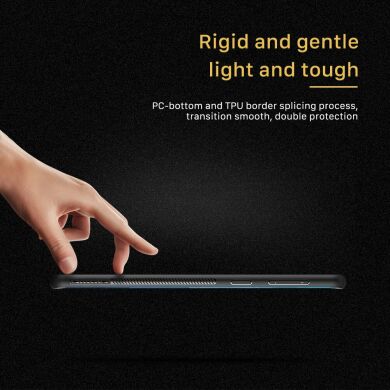 Защитный чехол NILLKIN Shining для Samsung Galaxy S10 (G973) - Silver / Black