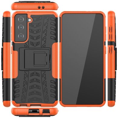 Защитный чехол UniCase Hybrid X для Samsung Galaxy S21 - Orange
