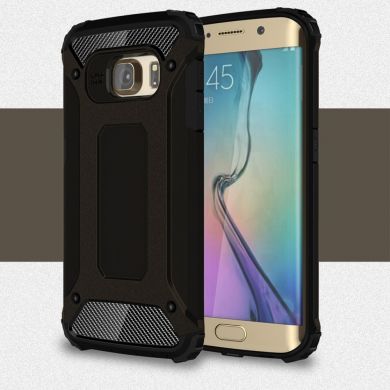 Защитный чехол UniCase Rugged Guard для Samsung Galaxy S6 edge (G925) - Black