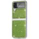 Защитный чехол Deexe Glitter Case для Samsung Galaxy Flip 4 - Green. Фото 5 из 10