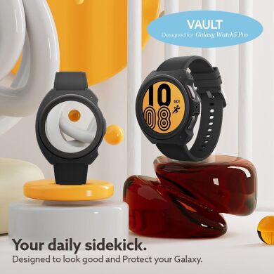Защитный чехол Caseology Vault (FW) by Spigen для Samsung Galaxy Watch 5 Pro (45mm) - Matte Black