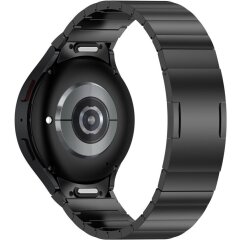 Ремешок Deexe Titanium Steel для Samsung Galaxy Watch 4 / 4 Classic / 5 / 5 Pro / 6 / 6 Classic - Black