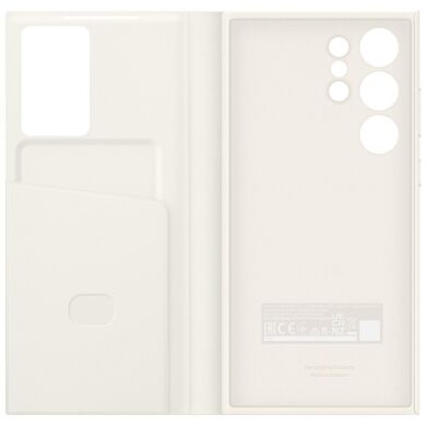 Чохол-книжка Smart View Wallet Case для Samsung Galaxy S23 Ultra (S918) EF-ZS918CUEGRU - Cream
