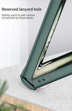 Защитный чехол GKK Magnetic Fold для Samsung Galaxy Flip 5 - Green