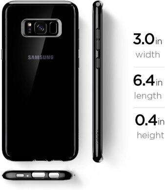 Защитный чехол Spigen (SGP) Ultra Hybrid для Samsung Galaxy S8 Plus (G955) - Midnight Black