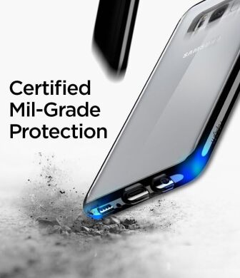 Защитный чехол Spigen (SGP) Ultra Hybrid для Samsung Galaxy S8 Plus (G955) - Midnight Black
