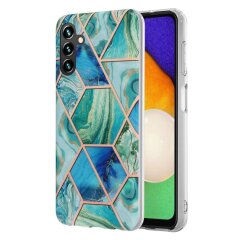 Захисний чохол Deexe Marble Pattern для Samsung Galaxy A34 (A346) - Green