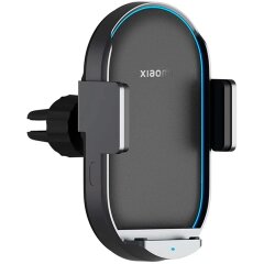 Автомобильный держатель с функцией беспроводной зарядки Xiaomi 50W Wireless Car Charger (BHR6748GL) - Black