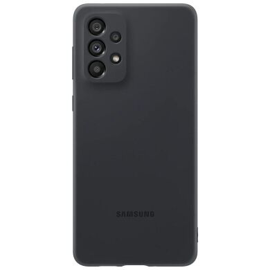 Защитный чехол Silicone Cover для Samsung Galaxy A73 (A736) EF-PA736TBEGRU - Black