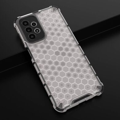 Защитный чехол Deexe Honeycomb Series для Samsung Galaxy A23 (A235) - Red
