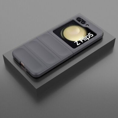 Защитный чехол Deexe Terra Case (FF) для Samsung Galaxy Flip 5 - Black