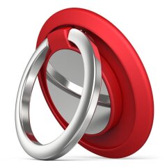 Кільце-тримач для смартфона Deexe Magnetic Holder - Red