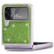 Защитный чехол Deexe Glitter Case для Samsung Galaxy Flip 4 - Green. Фото 2 из 10