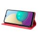 Чехол Deexe Retro Style для Samsung Galaxy A02 (A022) - Red. Фото 4 из 13