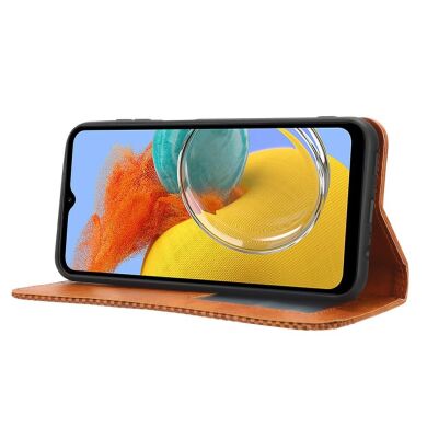 Чехол Deexe Retro Style для Samsung Galaxy M34 (M346) - Brown