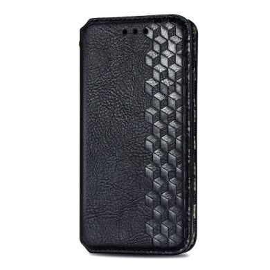 Чехол Deexe Rhombus Wallet для Samsung Galaxy A22 (A225) / M22 (M225) - Black