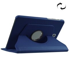 Чехол Deexe Rotation для Samsung Galaxy Tab S2 8.0 (T710/715) - Dark blue
