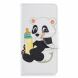 Чехол-книжка Deexe Color Wallet для Samsung Galaxy A40 (А405) - Panda Holding a Bottle. Фото 4 из 11