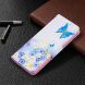 Чехол-книжка Deexe Color Wallet для Samsung Galaxy A72 (А725) - Butterfly and Flower. Фото 5 из 9
