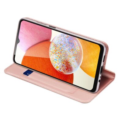 Чехол-книжка DUX DUCIS Skin Pro для Samsung Galaxy A14 (А145) - Pink