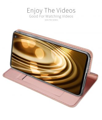 Чехол-книжка DUX DUCIS Skin Pro для Samsung Galaxy S10 - Rose Gold