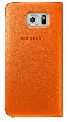 Чехол-книжка Flip Wallet PU для Samsung S6 (G920) EF-WG920PLEGRU - Orange