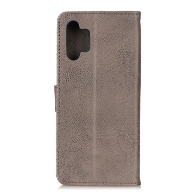 Чехол-книжка KHAZNEH Wallet Cover для Samsung Galaxy A32 - Grey