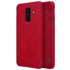 Чехол-книжка NILLKIN Qin Series для Samsung Galaxy A6+ 2018 (A605) - Red