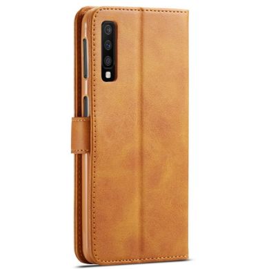 Чехол LC.IMEEKE Wallet Case для Samsung Galaxy A7 2018 (A750) - Coffee