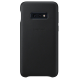 Чехол Leather Cover для Samsung Galaxy S10e (G970) EF-VG970LBEGRU - Black. Фото 1 из 4