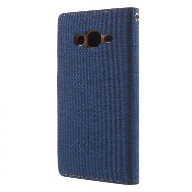 Чехол MERCURY Canvas Diary для Samsung Galaxy J5 - Blue