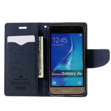 Чехол MERCURY Fancy Diary для Samsung Galaxy J1 2016 (J120) - Pirple