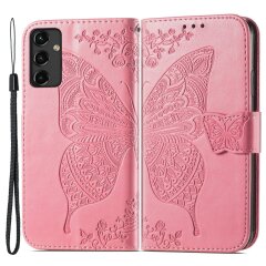 Чехол UniCase Butterfly Pattern для Samsung Galaxy A14 (А145) - Pink