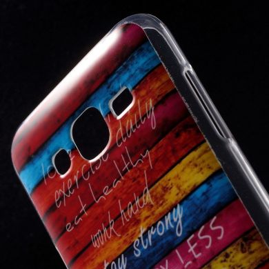 Силиконовая накладка Deexe Life Style для Samsung Galaxy J5 (J500) - Pastel Flavor