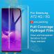 Комплект защитных пленок IMAK Full Coverage Hydrogel Film для Samsung Galaxy A72 (А725). Фото 5 из 17