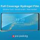 Комплект защитных пленок IMAK Full Coverage Hydrogel Film для Samsung Galaxy A72 (А725). Фото 7 из 17