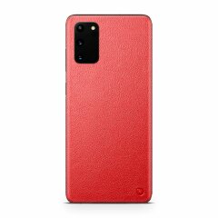 Шкіряна наклейка Glueskin для Samsung Galaxy S20 (G980) - Red Rook