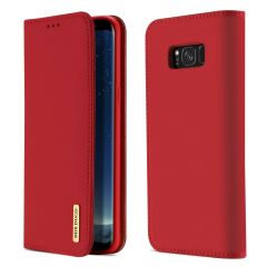 Кожаный чехол DUX DUCIS Wish Series для Samsung Galaxy S8 (G950) - Red