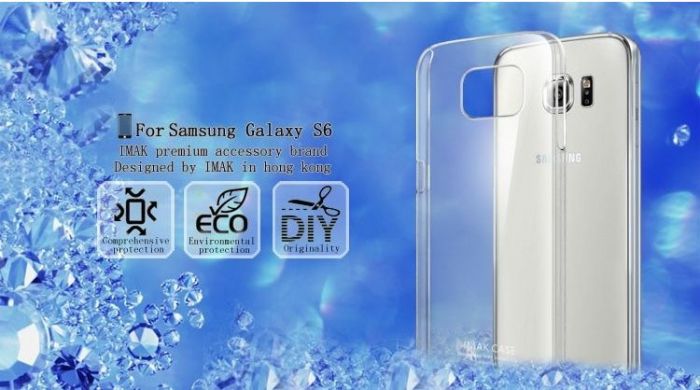Пластиковая накладка IMAK Crystal для Samsung Galaxy S6 (G920)