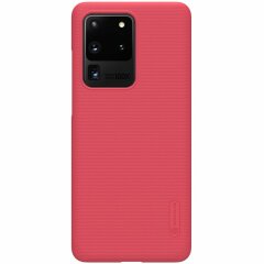 Пластиковый чехол NILLKIN Frosted Shield для Samsung Galaxy S20 Ultra (G988) - Red