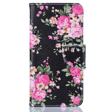 Чехол UniCase Color Wallet для Samsung Galaxy A5 2016 (A510) - Rose Pattern