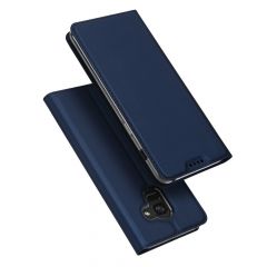 Чехол-книжка DUX DUCIS Skin Pro для Samsung Galaxy A8+ 2018 (A730) - Dark Blue
