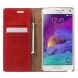 Чехол MERCURY Classic Flip для Samsung Galaxy Note 4 (N910) - Red. Фото 5 из 9