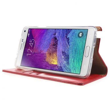 Чехол MERCURY Classic Flip для Samsung Galaxy Note 4 (N910) - Red