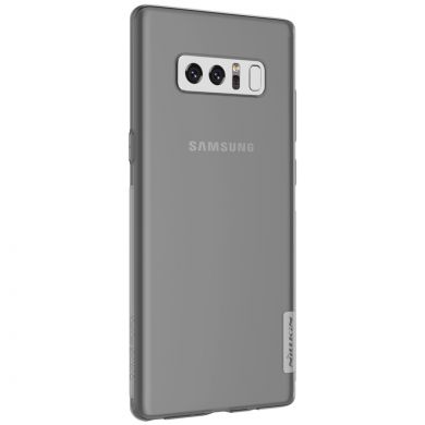 Силиконовый (TPU) чехол NILLKIN Nature для Samsung Galaxy Note 8 (N950) - Gray