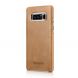 Кожаный чехол ICARER Glossy Cover для Samsung Galaxy Note 8 (N950) - Khaki. Фото 4 из 14