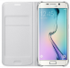 Чехол Flip Wallet PU для Samsung S6 Edge (G925) EF-WG925PBEGRU - White. Фото 2 из 3